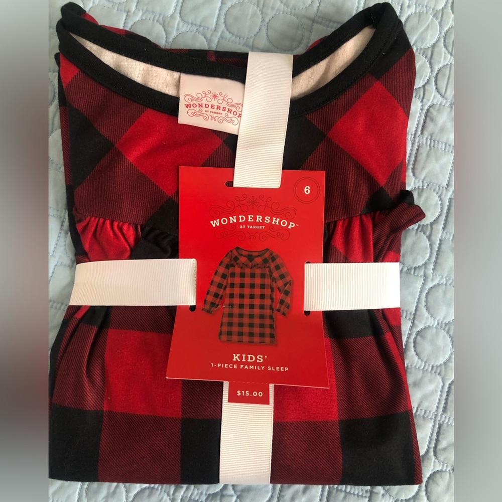 NWT Buffalo Plaid Girl’s Nightgown